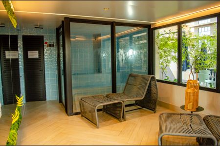 Apartamento à venda com 56m², 2 quartos e 1 vaga Apartamento à venda com 56m², 2 quartos e 1 vagaSaúna