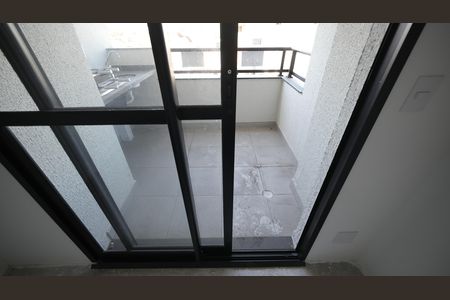 Varanda gourmet de apartamento à venda com 2 quartos, 64m² em Parque das Nações, Santo André