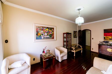 Sala de apartamento à venda com 4 quartos, 130m² em Lourdes, Belo Horizonte