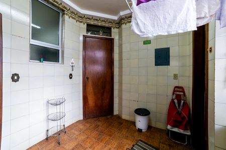 Área de Serviço de apartamento à venda com 4 quartos, 130m² em Lourdes, Belo Horizonte