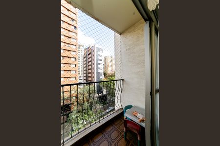 Varanda da Sala de apartamento à venda com 4 quartos, 130m² em Lourdes, Belo Horizonte