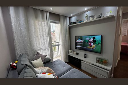 Sala - Sala de Jantar de apartamento à venda com 2 quartos, 48m² em Parque Jaçatuba, Santo André