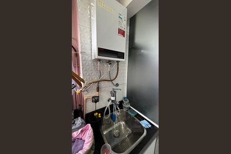 Área de Serviço de apartamento à venda com 2 quartos, 48m² em Parque Jaçatuba, Santo André