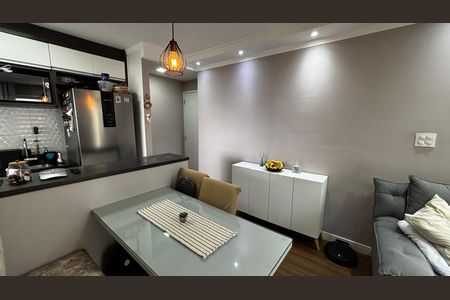 Sala - Sala de Jantar de apartamento à venda com 2 quartos, 48m² em Parque Jaçatuba, Santo André
