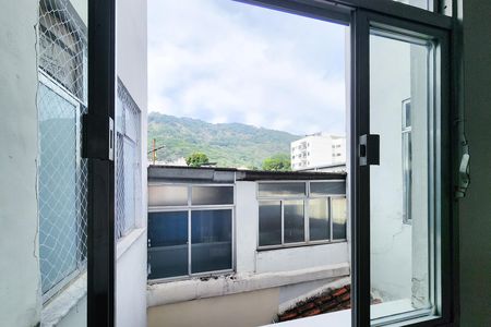 Vista da sala de apartamento à venda com 1 quarto, 48m² em Riachuelo, Rio de Janeiro