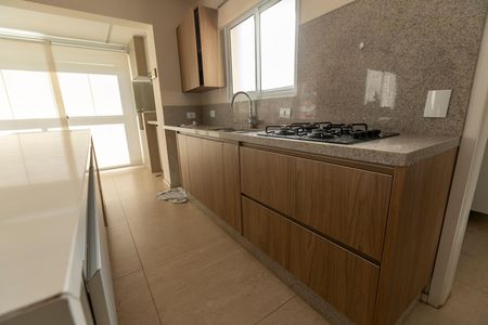 SALA + COZINHA + VARANDA GOURMET INTEGRADOS de apartamento para alugar com 3 quartos, 93m² em Fazenda Santa Cândida, Campinas