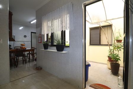 Área de Serviço de apartamento à venda com 3 quartos, 104m² em Vila Alzira, Santo André