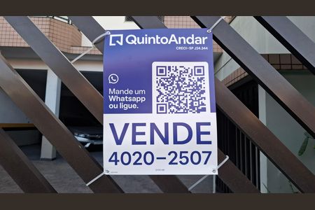Placa Instalada 30/06/2026 QRCODE GYZU-80 de apartamento à venda com 3 quartos, 104m² em Vila Alzira, Santo André