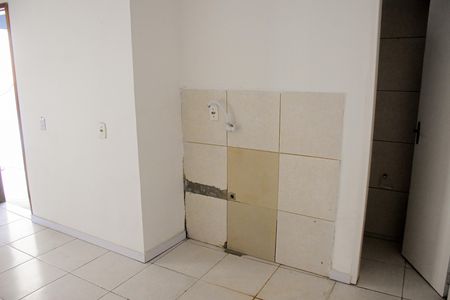 Cozinha de casa para alugar com 2 quartos, 40m² em Vila Parque Brasilia, Cachoeirinha