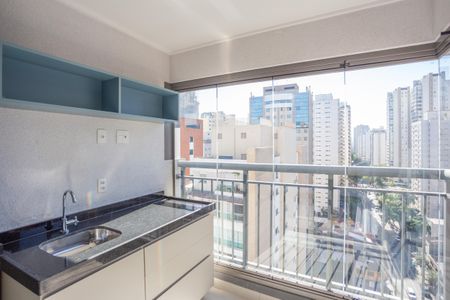 Varanda de apartamento para alugar com 2 quartos, 54m² em Indianópolis, São Paulo