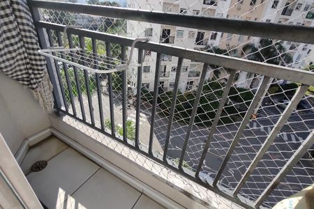 Varanda de apartamento à venda com 2 quartos, 45m² em Anil, Rio de Janeiro