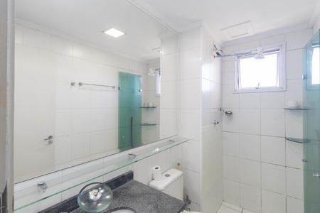 Banheiro social de apartamento para alugar com 2 quartos, 49m² em Protendit, São Paulo