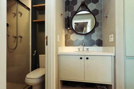 Apartamento à venda com 39m², 1 quarto e 1 vagaBanheiro