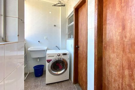 Área de Serviço de apartamento à venda com 3 quartos, 80m² em Santa Efigênia, Belo Horizonte