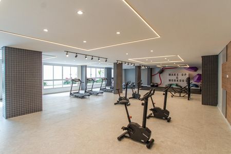 Área comum - Academia de apartamento para alugar com 2 quartos, 35m² em Vila Mazzei, São Paulo
