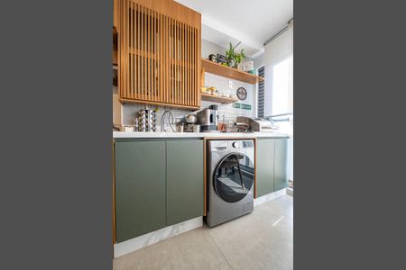 Sala/Cozinha de apartamento para alugar com 1 quarto, 50m² em Vila Anglo Brasileira, São Paulo