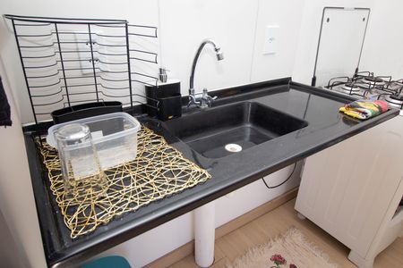 Cozinha de apartamento para alugar com 2 quartos, 34m² em Vila Pirituba, São Paulo