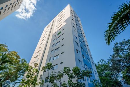 Fachada do bloco de apartamento para alugar com 2 quartos, 63m² em Jardim Bonfiglioli, São Paulo