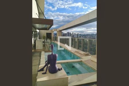 Área comum - Piscina de kitnet/studio à venda com 1 quarto, 44m² em Savassi, Belo Horizonte