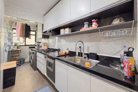 Cozinha de apartamento à venda com 3 quartos, 79m² em Aclimação, São Paulo