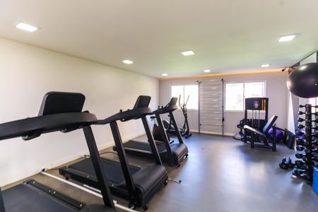 Área comum - Academia de apartamento para alugar com 2 quartos, 40m² em Belenzinho, São Paulo
