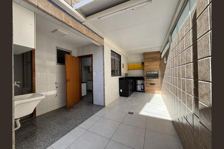 Área externa de apartamento à venda com 3 quartos, 131m² em Castelo, Belo Horizonte