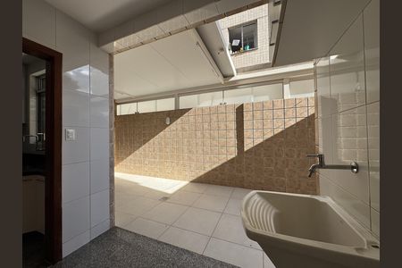 Área externa de apartamento à venda com 3 quartos, 131m² em Castelo, Belo Horizonte