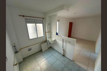 Cozinha de apartamento para alugar com 2 quartos, 39m² em Canudos, Novo Hamburgo