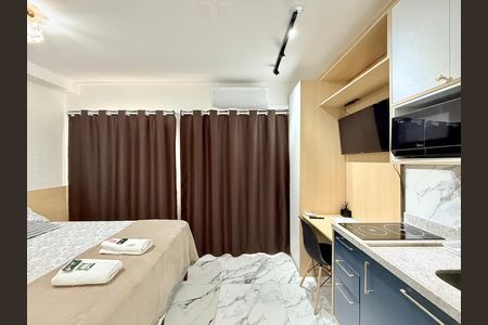 Studio para alugar com 22m², 1 quarto e sem vagaQuarto