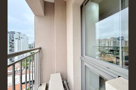 Sacada  de kitnet/studio para alugar com 1 quarto, 22m² em Santo Amaro, São Paulo