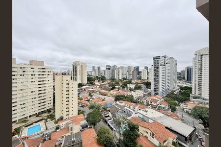 Vista  de kitnet/studio para alugar com 1 quarto, 22m² em Santo Amaro, São Paulo
