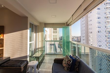 Varanda da Sala de apartamento à venda com 3 quartos, 92m² em Industrial Autonomistas, Osasco