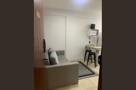 Sala de apartamento para alugar com 1 quarto, 42m² em Jardim da Luz, Goiânia