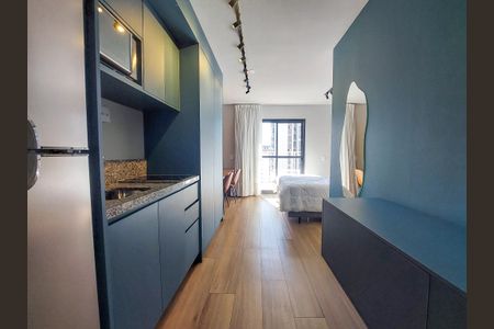 Studio de kitnet/studio à venda com 1 quarto, 26m² em Santo Amaro, São Paulo