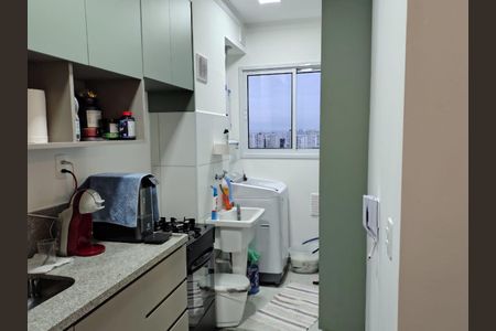 Área de Serviço de apartamento à venda com 3 quartos, 55m² em Lapa de Baixo, São Paulo
