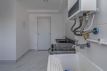 Apartamento para alugar com 35m², 2 quartos e sem vaga Apartamento para alugar com 35m², 2 quartos e sem vagacozinha e área de serviço compartilhadas_4