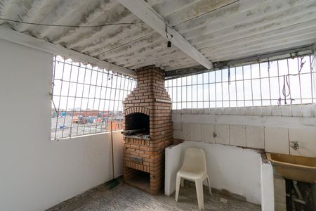 Área de Serviço e Churrasqueira de casa à venda com 3 quartos, 49m² em Parque dos Bancarios, São Paulo