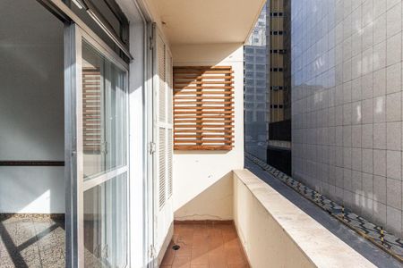Varanda da Sala de apartamento para alugar com 1 quarto, 90m² em Centro Histórico de São Paulo, São Paulo