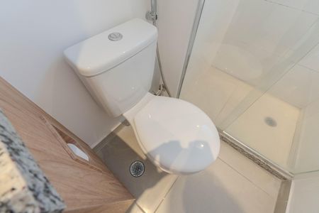 Studio para alugar com 27m², 1 quarto e sem vaga Studio para alugar com 27m², 1 quarto e sem vagaBanheiro