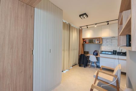 Studio para alugar com 27m², 1 quarto e sem vaga Studio para alugar com 27m², 1 quarto e sem vagaCozinha