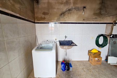 Área de Serviço de casa de condomínio para alugar com 3 quartos, 143m² em Jardim Aloha, Praia Grande