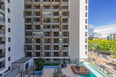 Vista da Varanda de kitnet/studio à venda com 1 quarto, 24m² em Vila Cordeiro, São Paulo