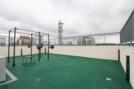 Área comum - Academia Externa de kitnet/studio à venda com 1 quarto, 24m² em Vila Cordeiro, São Paulo