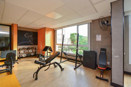 Apartamento para alugar com 42m², 2 quartos e 1 vaga Apartamento para alugar com 42m², 2 quartos e 1 vagaÁrea comum - Academia