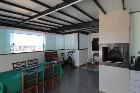 Área Gourmet de apartamento à venda com 3 quartos, 140m² em Ouro Preto, Belo Horizonte