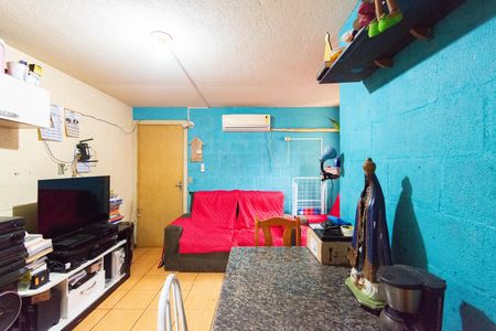 Sala -Cozinha de apartamento para alugar com 2 quartos, 56m² em Mato Grande, Canoas