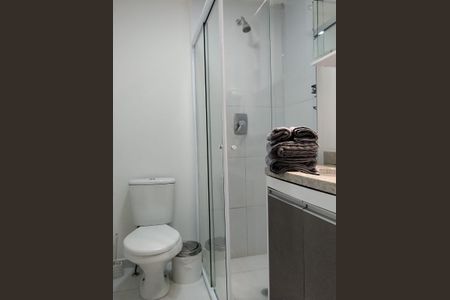 Banheiro de apartamento para alugar com 1 quarto, 21m² em Centro Histórico de São Paulo, São Paulo