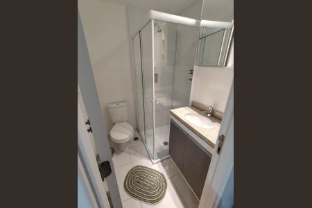 Banheiro de apartamento para alugar com 1 quarto, 21m² em Centro Histórico de São Paulo, São Paulo