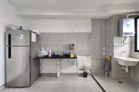 Cozinha de apartamento para alugar com 2 quartos, 47m² em Residencial Parque da Fazenda, Campinas