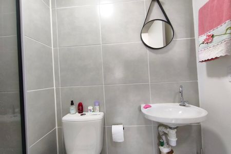 Banheiro de apartamento para alugar com 2 quartos, 47m² em Residencial Parque da Fazenda, Campinas